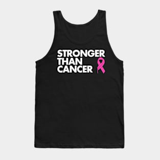 Stronger Than Cancer Breast Cancer Awareness Tank Top